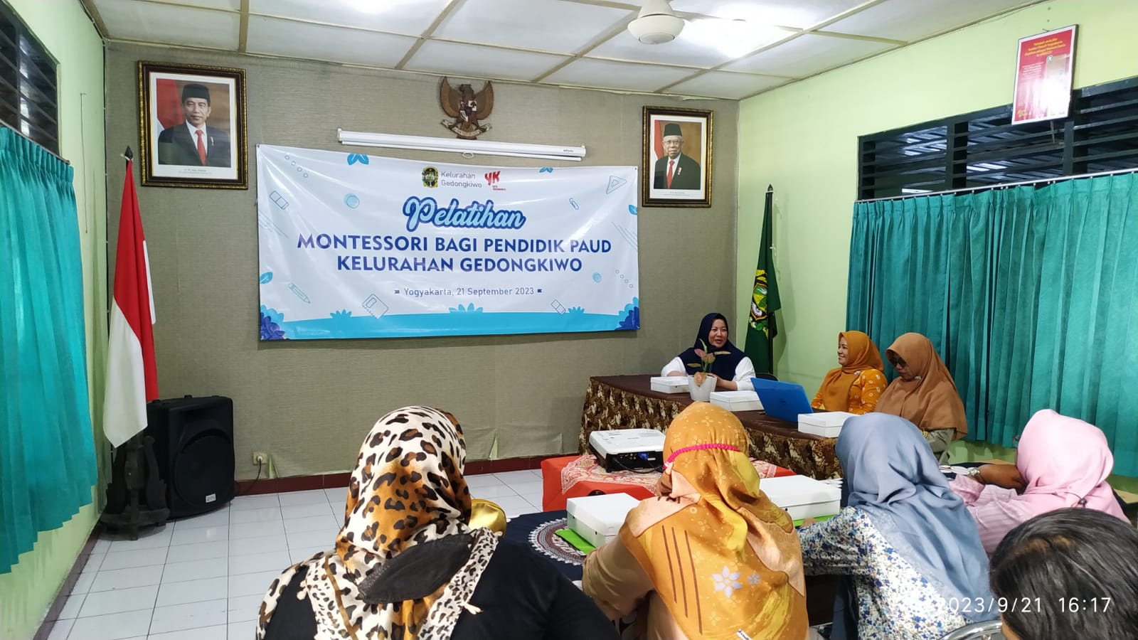Pelatihan Montessori bagi Pendidik PAUD di Kelurahan Gedongkiwo