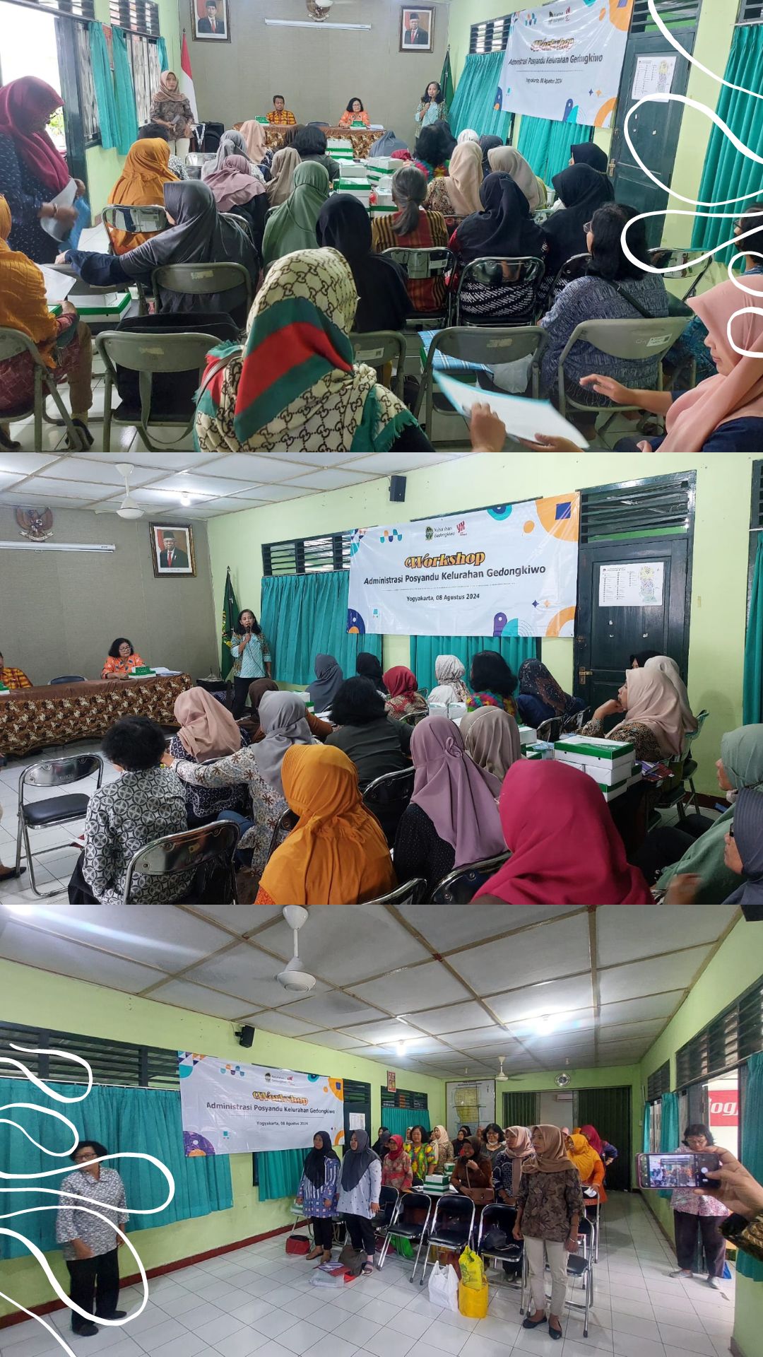 Workshop Administrasi Posyandu Kelurahan Gedongkiwo